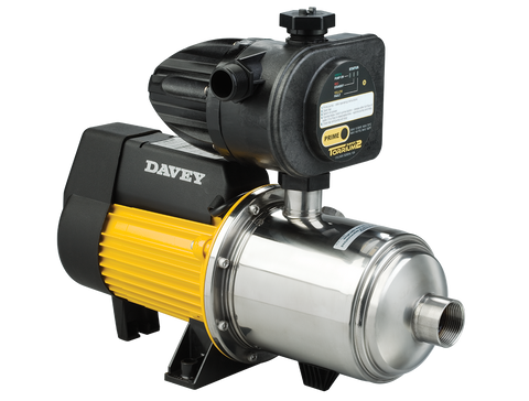 Davey pressure pumps Davey HM60-08T 0.72kW Pressure Pump Fitted With Torrium2 Automatic Controller